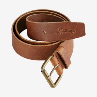 Lundhags - Venture bælte 40mm (Brun) - 100 cm