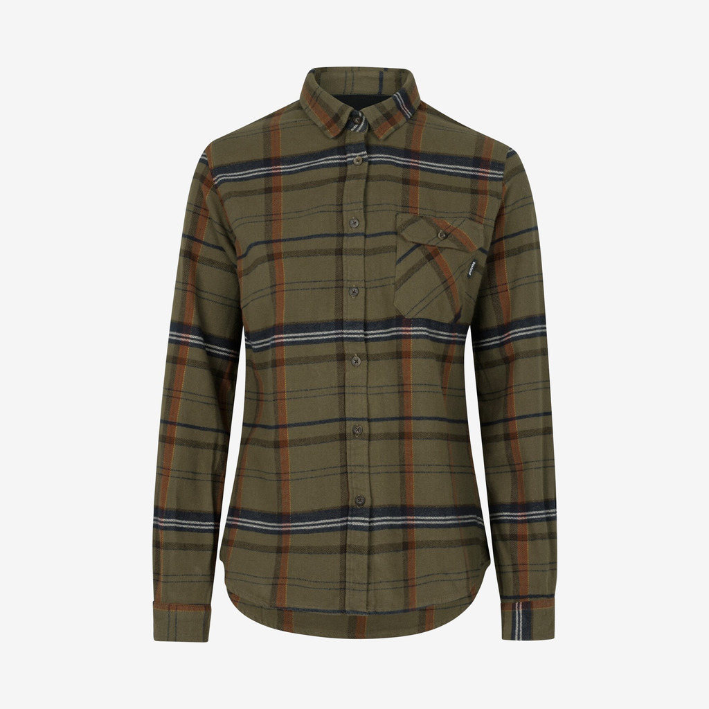 Seeland - Skye flannel skjorte (Grøn) - S Seeland - Skye flannel skjorte (Grøn) - S