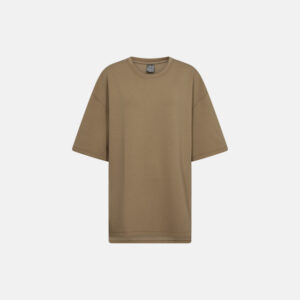 Sweat t-shirt "oversize" | Polyester | Sand
