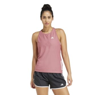 Adidas Own The Run B Tanktop Dame XS - Rød, Reflekterende, Aeroready Teknologi