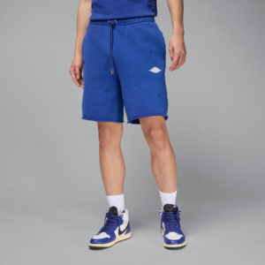 Air Jordan Rare Air-shorts i french terry til mænd - blå