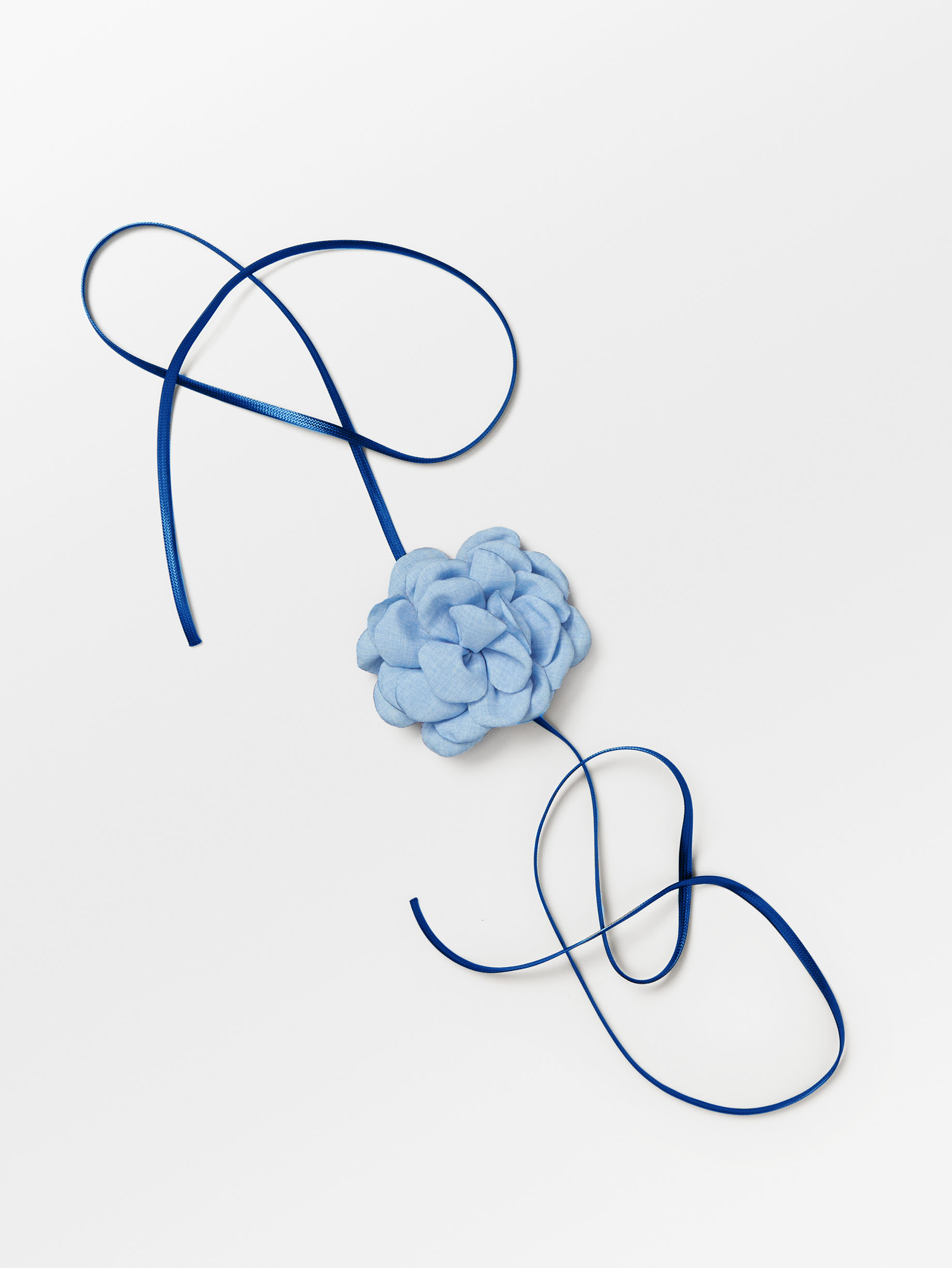 Althea Blomster Choker - Blå Althea Blomster Choker - Blå