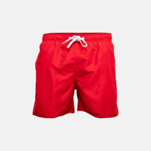 Badeshorts | Polyester | Rød