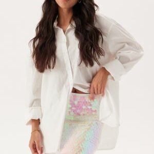 Bubbleroom Occasion Sequin Mini Skirt Multi 34