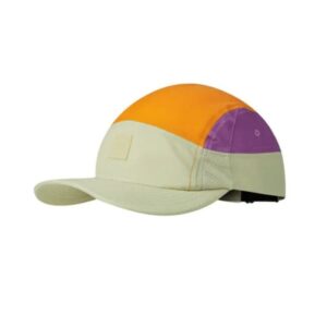 Buff 5 Panel Go Cap Str. L/XL Orange / Gul / Lilla
