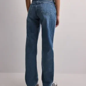 Calvin Klein Jeans - Blå - Low Rise Straight