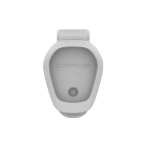 Coros Acc POD 2 Waistband Clip - Grå, perfekt til løbere der ønsker præcis måling af deres træning og komfortabel bæring.