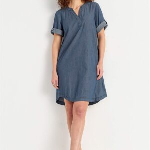 Cowboykjole i blødvasket denim