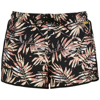 Damella Uma Bikini Shorts Sort mønstret Large Dame Damella Uma Bikini Shorts Sort mønstret Large Dame