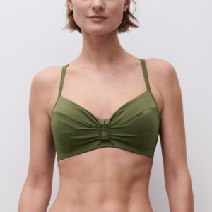 Femilet Rivero bikini top med bøjle, grøn, Størrelse: 75D, Dame