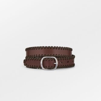 Glossy Rhea Braided Belt