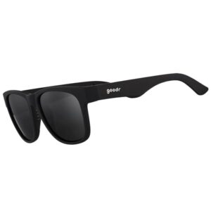 Goodr Hooked On Onyx Solbriller - Perfekt til Løb, UV-beskyttelse, Unisex