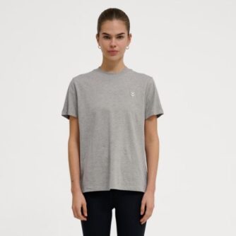 Hummel Pulse SS Tee Str. L Grå Dame - Komfortabel t-shirt til løb. Køb online og find dine favoritvarianter!