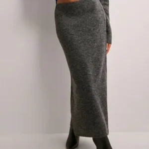 JJXX - Grå - Jxevi Skirt Knit