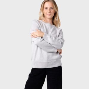Klitmøller Collective - Thyra knit - Pastel grey - XS
