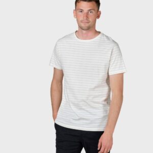Klitmøller Collective - Tom tee - Cream/sage - S