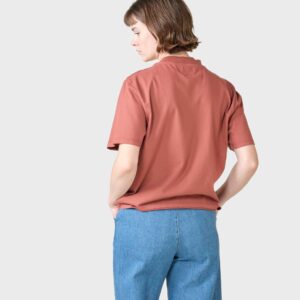 Klitmøller Collective - Uma mock tee - Burnt Sienna - XS