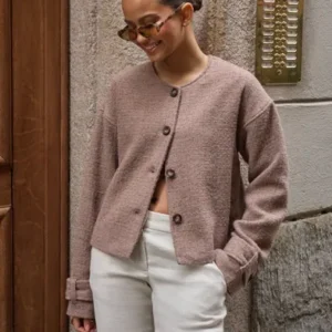 Nelly - Beige - Short Clean Jacket