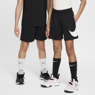 Nike Multi+ Dri-FIT-træningsshorts til st⌀rre b⌀rn - sort