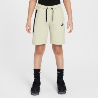 Nike Tech Fleece-shorts til st⌀rre b⌀rn (drenge) - brun