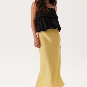 ONLY Onlchigo Ankel Satin Skirt Dried Moss XS