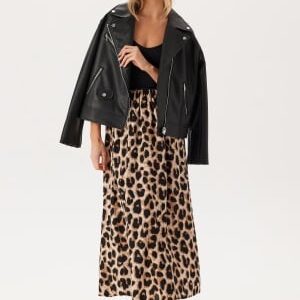 ONLY Venedig Life Long Skirt Cloud Dancer AOP:Tiana Leo XS