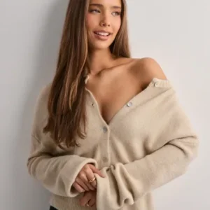 Only - Beige - Onlisabella L/S North Cardigan Ex K