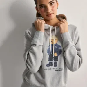 Polo Ralph Lauren - Grå - Vtgsnwfkbrhd-Long Sleeve-Sweatshirt
