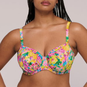 PrimaDonna Ubud bikini top med bøjle, multi, Størrelse: 75E, Dame