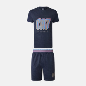 Pyjamas m. shorts | 100% bomuld | Multifarvet