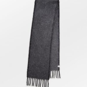 Solid Yuta Scarf - Grey