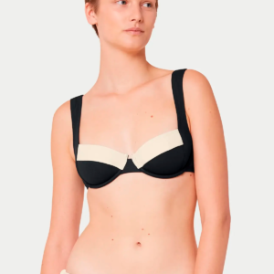 Triumph Summer Glow bikini top med bøjle, sort, Størrelse: 40B, Dame