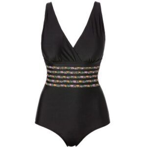 Trofe Madeira Swimsuit Sort 40 Dame