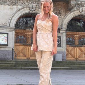 A-View - Bukser - Aria Pants - Sand