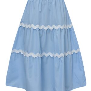 A-View - Nederdel - Jonna Skirt - Light Blue