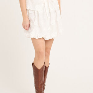 A-View - Nederdel - Rosamarie Skirt - White (Levering midt maj)