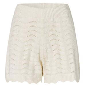 A-View - Shorts - Beana Knit Shorts - Off white