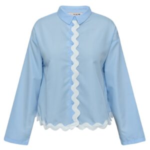 A-View - Skjorte - Jonna Shirt - Light Blue