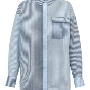 A-View - Skjorte - Mila Shirt - Blue/navy