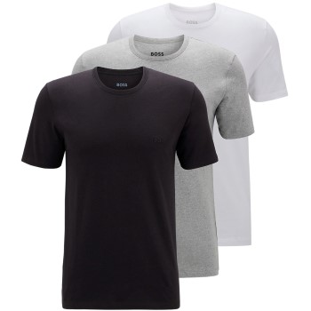 BOSS 3P Classic Crew Neck T-shirt Flerfarvet bomuld Small Herre BOSS 3P Classic Crew Neck T-shirt Flerfarvet bomuld Small Herre