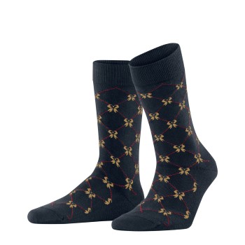 Burlington Strømper Sweet Ribbon Cotton Sock Marineblå Str 36/41 Dame Burlington Strømper Sweet Ribbon Cotton Sock Marineblå Str 36/41 Dame
