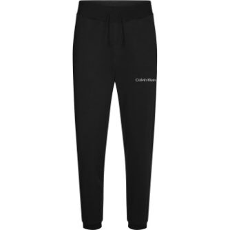Calvin Klein Sport Essentials PW Knit Pants Sort bomuld Small Dame