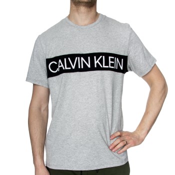 Calvin Klein Statement 1981 Graphic SS Crew Grå bomuld Large Herre Calvin Klein Statement 1981 Graphic SS Crew Grå bomuld Large Herre