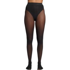 Calvin Klein Strømpebukser Tight French Cut Shaper 40 DN Sort Small Dame
