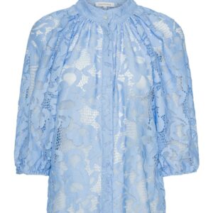 Continue - Skjorte - Sia Big Lace - Sky Blue