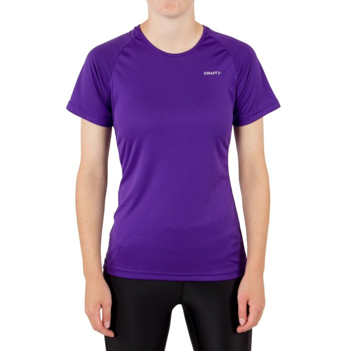 Craft Dame T-shirt XS - Super Svedtransporterende, Reflekterende Logo & Solfaktor 25+ Craft Dame T-shirt XS - Super Svedtransporterende, Reflekterende Logo & Solfaktor 25+