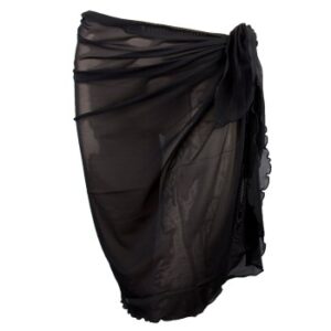 Damella Greta Basic Mesh Sarong Sort One Size Dame
