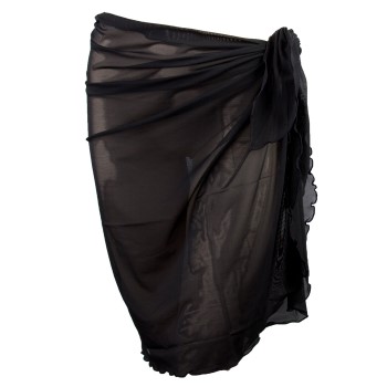 Damella Greta Basic Mesh Sarong Sort One Size Dame Damella Greta Basic Mesh Sarong Sort One Size Dame