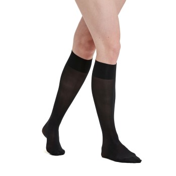 Decoy Strømper 2P Perfect Fit 30 DEN Knee-high Socks Sort One Size Dame Decoy Strømper 2P Perfect Fit 30 DEN Knee-high Socks Sort One Size Dame