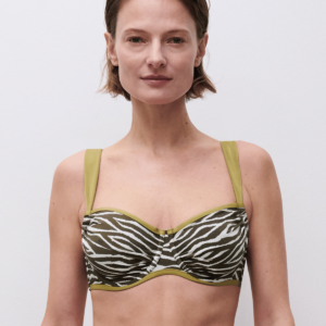 Femilet Sifnos bikini top med bøjle, grøn, Størrelse: 75D, Dame